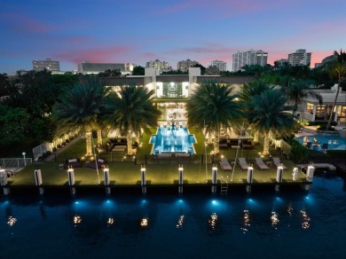 An unparalleled gated waterfront estate located on the deep