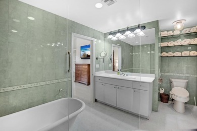 This is an original unit. Very livable with great view of Card