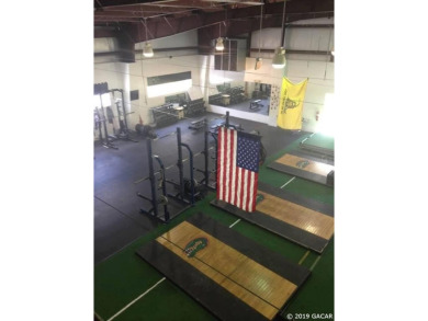 Built as state of the art gym in the warehouse area with