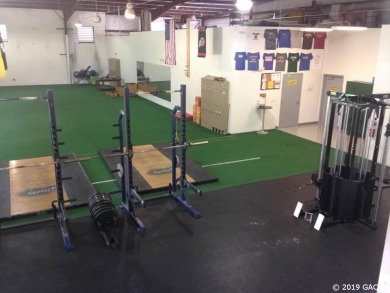 Built as state of the art gym in the warehouse area with