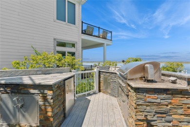 Contemporary Coastal Bayfront Retreat over-looking bird