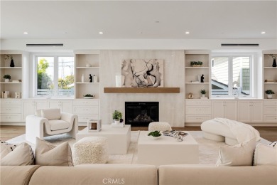 This stunning new construction home in Manhattan Beach offers 6