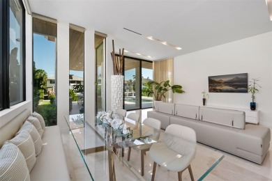 Custom, new construction, contemporary waterfront estate in the