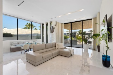 Custom, new construction, contemporary waterfront estate in the