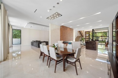 Custom, new construction, contemporary waterfront estate in the