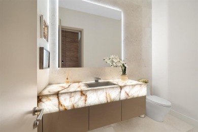 Custom, new construction, contemporary waterfront estate in the