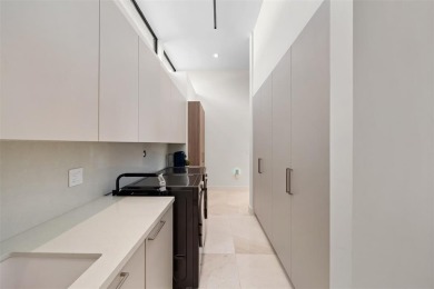 Custom, new construction, contemporary waterfront estate in the