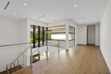 Custom, new construction, contemporary waterfront estate in the