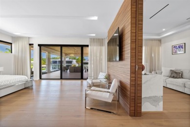 Custom, new construction, contemporary waterfront estate in the