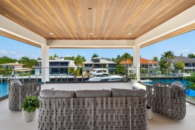 Custom, new construction, contemporary waterfront estate in the