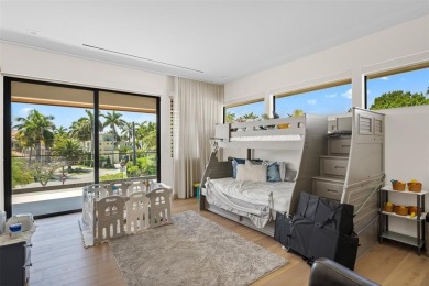 Custom, new construction, contemporary waterfront estate in the