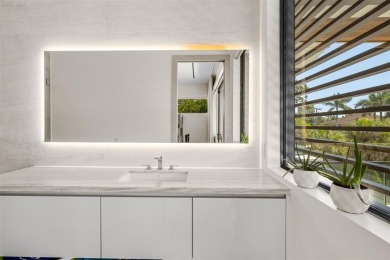 Custom, new construction, contemporary waterfront estate in the