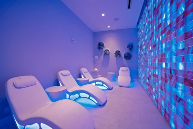 This stunning waterfront British West Indies-style home offers 5