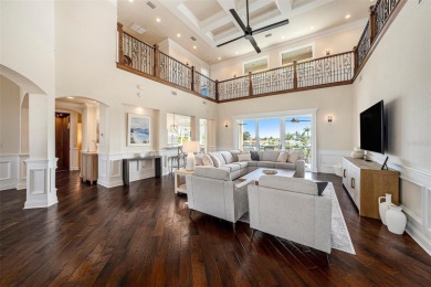 This elegant Spanish Mediterranean residence captures the heart