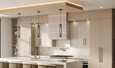 To be built 2,632sf, 2 bed/2.5 bath third floor corner residence