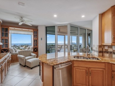 STUNNING GULF VIEWS & BOAT SLIP INCLUDED! This 9th-floor sky