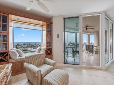 STUNNING GULF VIEWS & BOAT SLIP INCLUDED! This 9th-floor sky