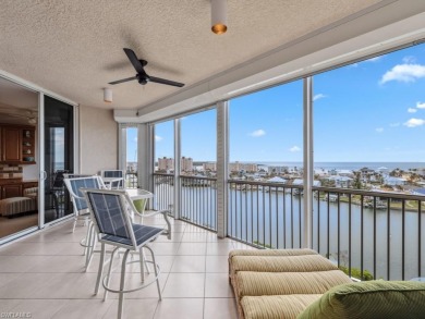 STUNNING GULF VIEWS & BOAT SLIP INCLUDED! This 9th-floor sky