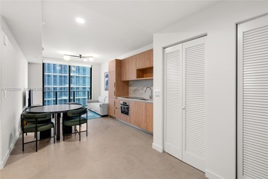 Fully furnished 600 SF 1-bed at The Crosby Miami Worldcenter, a