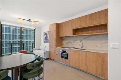 Fully furnished 600 SF 1-bed at The Crosby Miami Worldcenter, a