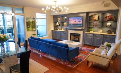 Views! Views! Views! This luxurious condo has gorgeous views of