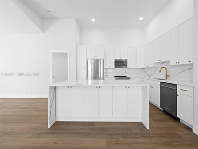 Fully renovated 3-bedroom, 3-bathroom residence in the highly