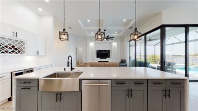 Direct Gulf Sailboat Access home located on a large lake