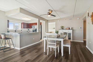 Rarely available corner unit with peaceful courtyard views and