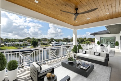 This extraordinary new-construction waterfront estate offers a