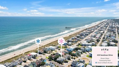 Steps from the sand, fully furnished including a golf cart