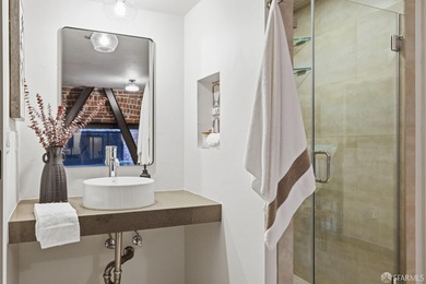 Located in the boutique One Ecker Lofts, a historic conversion