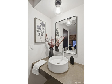 Located in the boutique One Ecker Lofts, a historic conversion