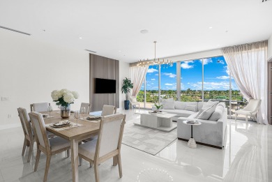 This exceptional just-completed penthouse at Aria offers a rare