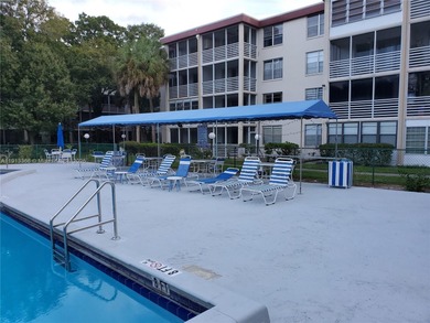 Partially remodeled 1BR/1BA with screen large patio condo in