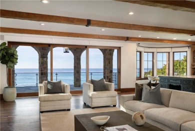 Located on an expansive oceanfront parcel of nearly