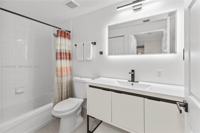 Beautifully updated 1-bedroom, 1-bath residence in the desirable