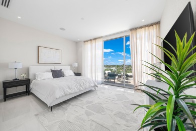 This exceptional just-completed penthouse at Aria offers a rare