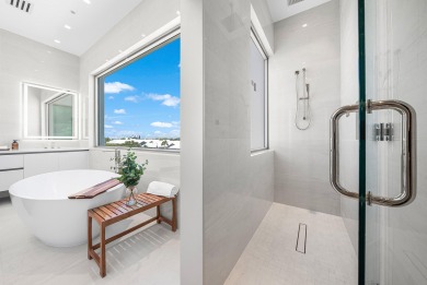 This exceptional just-completed penthouse at Aria offers a rare