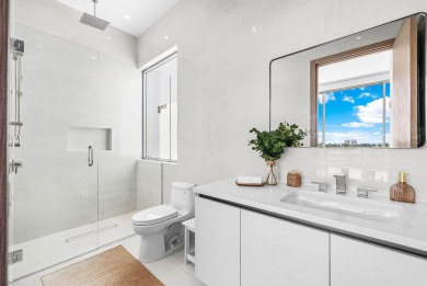 This exceptional just-completed penthouse at Aria offers a rare