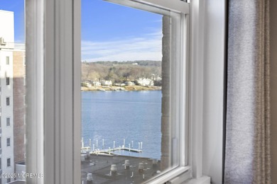 Enjoy breathtaking Navesink River and Red Bank city views from