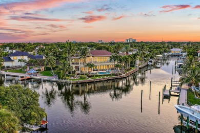 One of a Kind custom estate home on a point lot with turning