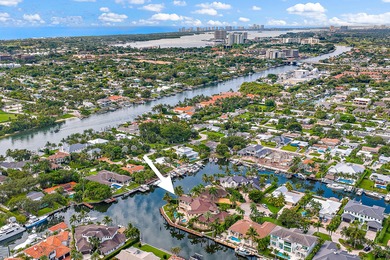 One of a Kind custom estate home on a point lot with turning