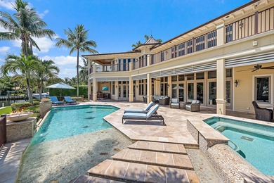 One of a Kind custom estate home on a point lot with turning