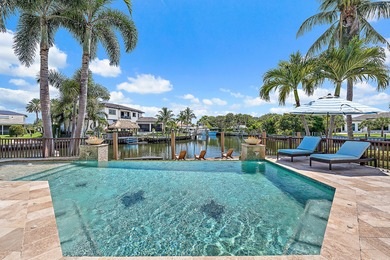 One of a Kind custom estate home on a point lot with turning