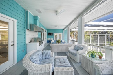 Experience refined coastal living in this Key West-style pool