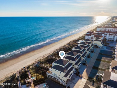 This stunning oceanfront home in North Topsail Beach offers 5