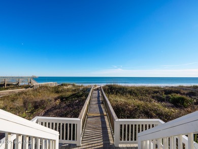 This stunning oceanfront home in North Topsail Beach offers 5
