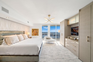 Perched on the 35th floor of Murano Grande, this residence