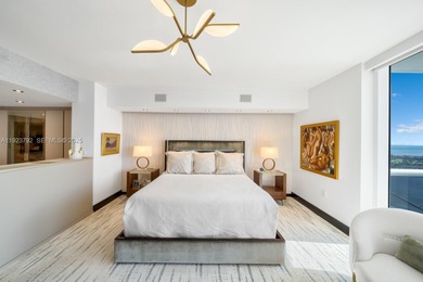 Perched on the 35th floor of Murano Grande, this residence