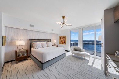 Perched on the 35th floor of Murano Grande, this residence